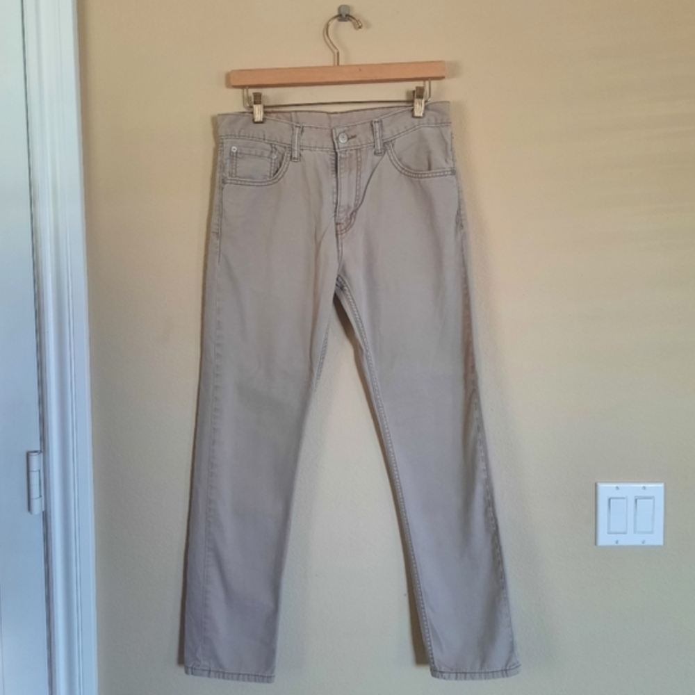 Levis 508 Khaki Tan Academia Classic Minimalist Basics Essentials